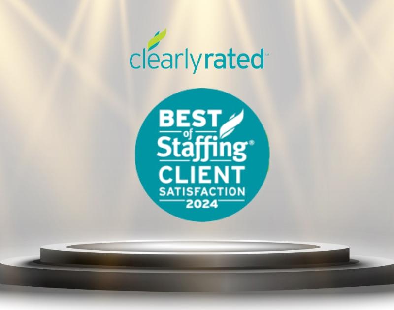 Monroe Staffing Services Awarded 2024 Best of Staffing Diamond Award for 5 Years of Service Excellence
